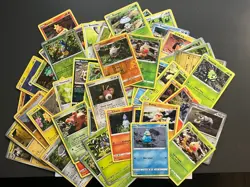 Yuka Morii Pokemon Card Bundle 50+ Cards Total -No Dupes. Includes reverse holos - Image 1