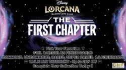 ✨ Disney Lorcana First Chapter - REGULAR & FOIL Finish Cards - Save Up To 25% ✨ - Image 1