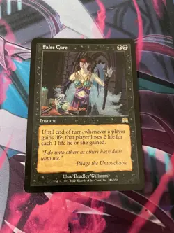 MTG - FALSE CURE - RARE - ONSLAUGHT - LP - Image 1