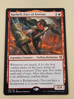 Karlach, Fury of Avernus Commander Legends: Battle for Baldur's Gate Regular - Image 2