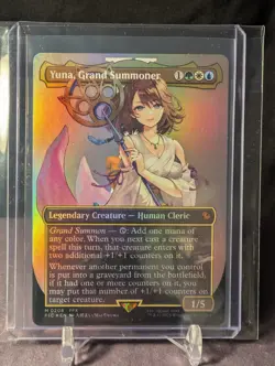 Yuna, Grand Summoner (Borderless) Commander: Final Fantasy Foil - Image 2