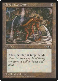 Alliances Floodwater Dam MTG Magic the Gathering NM - Image 1