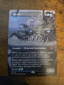 Deceit (Borderless) Lorwyn Eclipsed Regular - Image 1