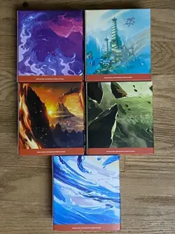 MTG Magic The Gathering Avatar The Last Airbender PRERELEASE Kits 5 box Art Set - Image 2