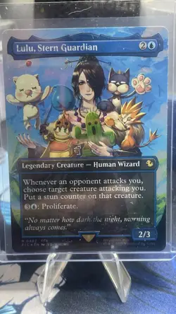 Lulu, Stern Guardian (Borderless) (Chocobo Track Foil) Final Fantasy Foil - Image 1