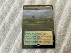 Magic the Gathering MTG 1x Windswept Heath Extended Art Modern Horizons 3 PF - Image 1