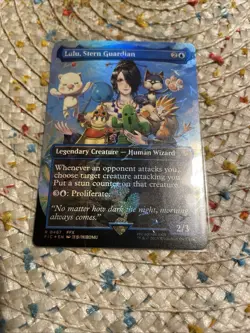 Lulu, Stern Guardian (Chocobo Track Foil) - ENGLISH - MTG: FINAL FANTASY #0467 - Image 1