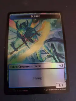Goblin / Faerie (Foil) Token MTG Lorwyn Eclipsed ECL NM - Image 2