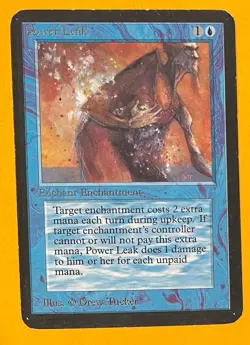 MTG POWER LEAK Alpha (OldManMTG 008-423) - Image 1
