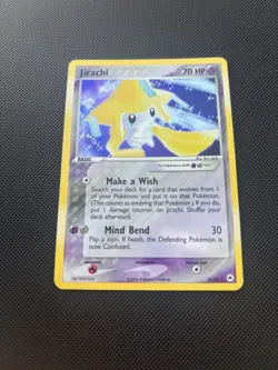 Pokemon Card Holo Jirachi 8/101 EX Hidden Legends - Image 2