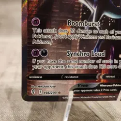 Pokemon TCG Noivern v Evolving Skies Holo Ultra Rare Card 196/203 Mint Condition - Image 5