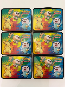 Lot of 6 x Pokemon TCG 2022 Spring Collectors Tin Chest (NO CARD PACKS) - Image 2