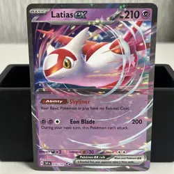 Latias ex Double Rare 076/191 Pokemon TCG Surging Sparks (2024) NM/MT 🔥 - Image 1