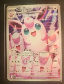 Wigglytuff 105/094 Phantasmal Flames Holo Illustration Rare Pokemon English NM - Image 2
