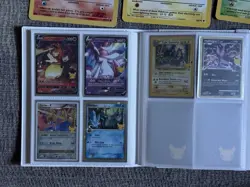 Jumbo Pokemon Card Collection Lot With Binder And Promos Mewtwo Pikachu Charizar - Image 2
