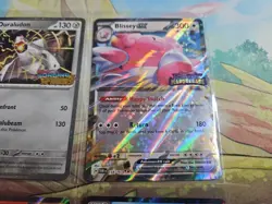 Pokemon TCG Lot (4) - Stamped Promo Blissey Reshiram Kingdra Duraludon NM - Image 4