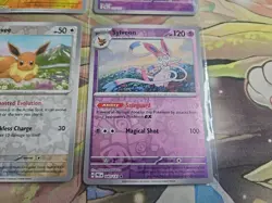 Pokemon TCG Lot Prismatic Evolutions Reverse Holos Eevee Jolteon Espeon Sylveon - Image 5