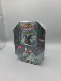 Meowscarada ex Tin Pokemon TCG | Factory Sealed | Includes 4 Booster Packs - Image 2