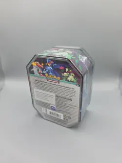 Meowscarada ex Tin Pokemon TCG | Factory Sealed | Includes 4 Booster Packs - Image 4