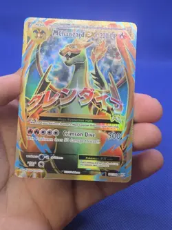 Pokemon XY Evolutions Mega M Charizard EX 101/108 Full Art Ultra Rare MP - Image 2