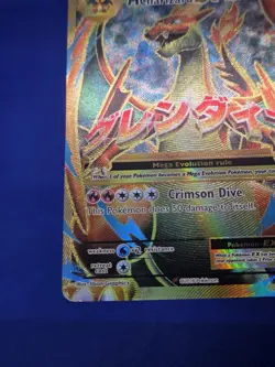 Pokemon XY Evolutions Mega M Charizard EX 101/108 Full Art Ultra Rare MP - Image 5