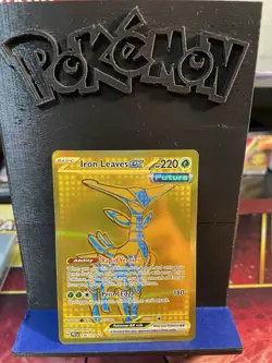 Pokemon Iron Leaves EX Secret Rare 176/131 Prismatic Evolutions NM - Image 1