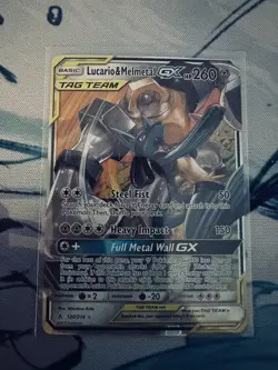 Pokemon TCG Unbroken Bonds - (120/214) Lucario & Melmetal GX NM - Image 1