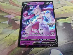 Pokemon TCG - Mewtwo V SWSH223 Promo - Off Center LP/NM - Image 3