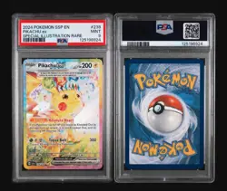 Pokemon Pikachu ex 238/191 Surging Sparks SSP ENG PSA 9 GEM MINT Englisch - Image 1