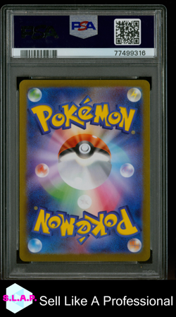 GLACEON POKEMON 69 2023 YU NAGABA X PCG CAMPAIGN HOLO JAPANISCH PSA 9 - Image 2