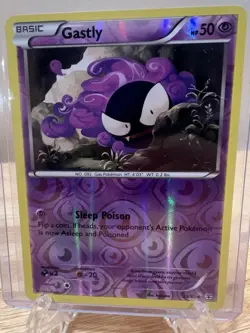 Pokemon TCG - Gastly 33/83 - Reverse Holo - XY: Generations (2016) - Image 1