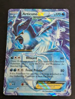 Pokemon TCG: Articuno EX 25/135 - Ultra Rare - Plasma Storm - *HP* - Image 1