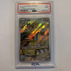 Pokemon Litten Temporal Forces 167/162 PSA 9 NM/Mint Condition - Image 1