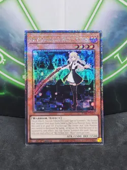 Yugioh Sky Striker Ace - Raye RA04-EN026 Quarter Century Secret Rare 1st Ed NM - Image 1