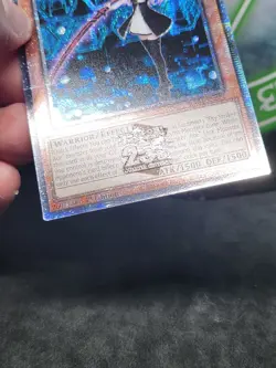 Yugioh Sky Striker Ace - Raye RA04-EN026 Quarter Century Secret Rare 1st Ed NM - Image 3