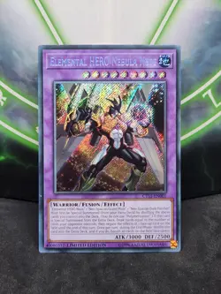 Yugioh Elemental HERO Nebula Neos CT15-EN001 Secret Rare Limited Edition NM - Image 1