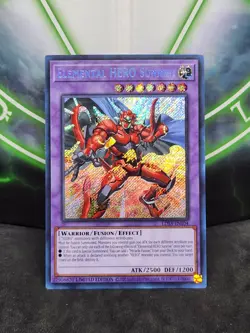 Yugioh Elemental HERO Sunrise LDS3-EN104 Secret Rare NM - Image 1