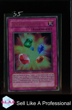 KRISTALLKONTTER YU-GI-OH! DP07-DE024 1996 GERMAN 1. AUFLAGE - Image 1