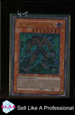 SCHICKSALSHELD - DREADMASTER YU-GI-OH! EOJ-DE004 1996 HOLO 1. AUFLAGE GERMAN - Image 1