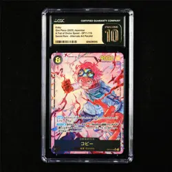 CGC 10 PRISTINE 2025 One Piece JPN Koby OP11-119 SR (Alt Art Parallel) - Image 2