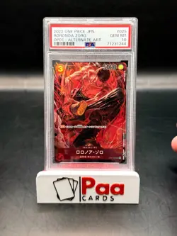ONE PIECE - OP 01 - JP - Romance Down - Roronoa Zoro - PSA 10 GEM MINT Alt Art. - Image 1
