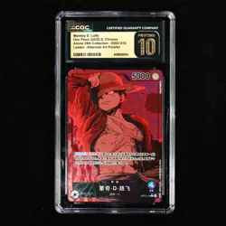 CGC 10 PRISTINE 2025 One Piece CHN Monkey D.Luffy EB02-010 L (Alt Art Parallel) - Image 1