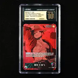 CGC 10 PRISTINE 2025 One Piece CHN Monkey D.Luffy EB02-010 L (Alt Art Parallel) - Image 2