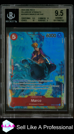 MARCO SR PAR 2023 ONE PIECE PILLARS OF STRENGTH OP03013 BGS 9.5 - Image 1
