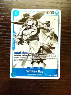 One Piece Card Game Whitey Bay Character Card ST22-011 Parallel English - Image 1