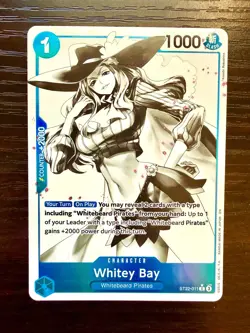One Piece Card Game Whitey Bay Character Card ST22-011 Parallel English - Image 3