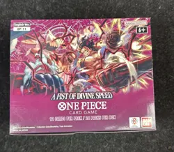 One Piece - OP11 - A Fist Of Divine Speed - Booster Box - Unsealed - Brand New - Image 1