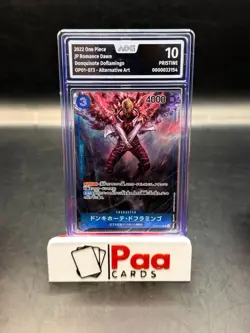 ONE PIECE - OP 01 - JP - Romance Down - Donflamingo - AOG 10 Pristine Alt Art. - Image 1