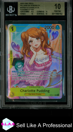 CHARLOTTE PUDDING R PAR 2023 ONE PIECE PILLARS OF STRENGTH OP03112 BGS 10 - Image 1