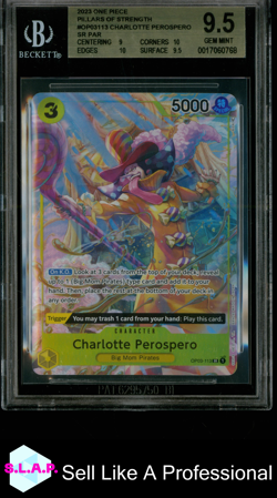 CHARLOTTE PEROSPERO SR PAR 2023 ONE PIECE PILLARS OF STRENGTH OP03113 BGS 9.5 - Image 1